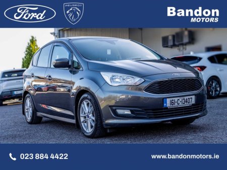 2016 Ford C-Max 1.5 TDCi 95PS Zetec. Offers nice high driving position and loads of room.