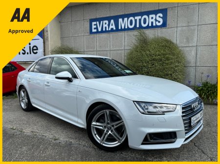 2017 Audi A4 S-LINE AUTOMATIC 2.0 PETROL 190BHP //HIGH SPEC//LOW MILES//WINTER SALE €3, 000 REDUCTION//