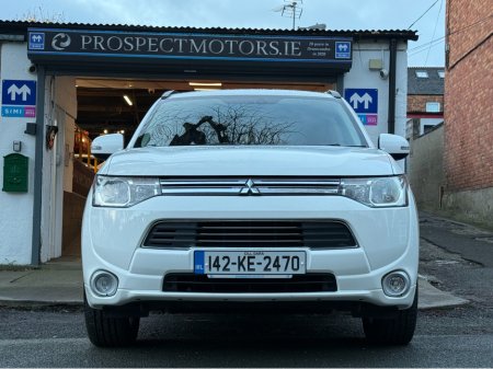 2014 Mitsubishi Outlander 2.0 Plug In Hybrid, New Nct 01/2027, Bluetooth, Cruise Control, Parking Sensors, Paddle Shifters, Climate Control, A/C, Alloys, Ideal Family Car, Only €170 Tax, Half Leather, Finance Available, SIMI, €9,950