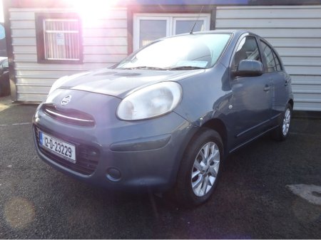 2012 Nissan Micra 1.2 PETROL 5 DOOR KEY 186 €4,450