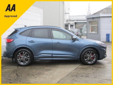 2023 Ford Kuga ST-LINE X 5DR 1.5 TD 120 S6. S6.2 M6, TOP OF THE RANGE WITH WINTER PACK, ONE CAREFUL OWNER AND FULL FORD SERVICE HISTORY !!12 MONTHS WARRANTY AND 12 MONTHS AA COVER. €37,950 thumbnail