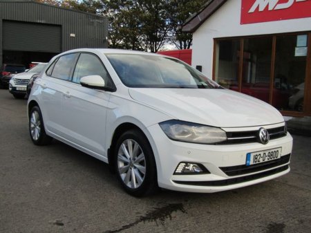 2018 Volkswagen Polo Comfortline 1.0 M5F 65HP 5DR €14,950