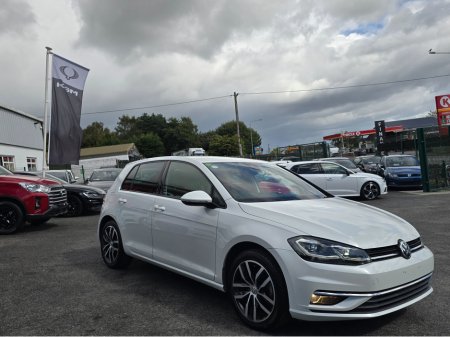 2018 Volkswagen Golf 1.4 TSI TAN LEATHER SEAT MK7.5 FACE-LIFT DYNAUDIO SOUND -NAVI VIRTUAL CLOCKS ANDROID AUTO CARPLAY BLIND SPOT LANE ASSIST REAR TRAFFIC ASSIST - €19,950