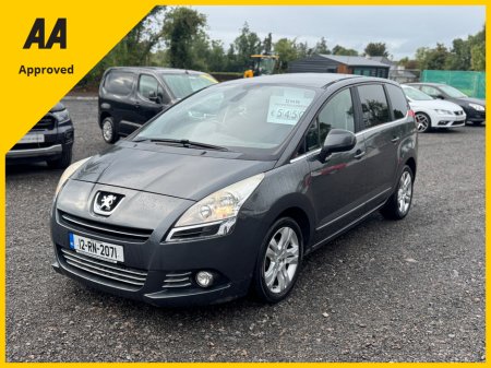 2012 Peugeot 5008 1.6 HDI ACTIVE 112BHP 5DR