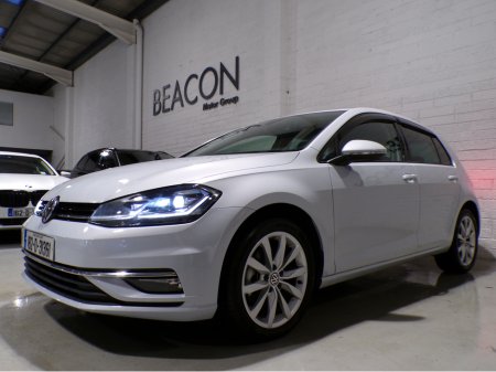 2018 Volkswagen Golf *2018*14,000 MILES*AUTO*VW GOLF MARK 7.5*COLOUR CAMERA*SAT-NAV*APPLE-CARPLAY*ANDROID AUTO*UP-GRADED VW ALLOYS*XL MEDIA*FLAT-BOTTOM SPORT STEERING WHEEL WITH ADAPTIVE CRUISE CONTROL**RADAR ASSIST €18,900