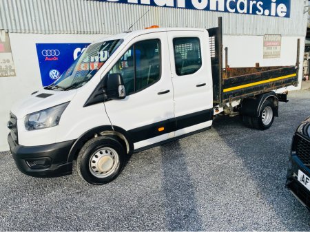2021 Ford Transit 2.0TDCI 350 DOUBLE CAB 7 SEATER TIPPER  ( 2021 REG ) €31,800