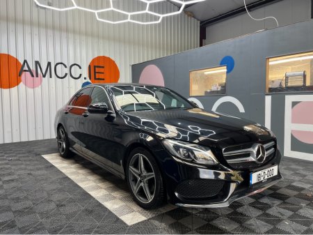 2019 Mercedes-Benz C Class 2018 MERCEDES-BENZ C220D C CLASS AUTOMATIC AMG-LINE LAUREUS EDITION 2.2 AUTOMATIC / REVERSE CAMERA / CRUISE CONTROL / PADDLE SHIFTERS / ELECTRIC MEMORY & HEATED SEATS €24,950