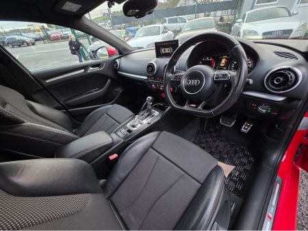 2015 Audi A3 Saloon 1.4 TSI S-LINE EDITION   REVERSING CAMERA / PARKING SENSORS - DRIVE MODE - LOW TAX BAND €16,450