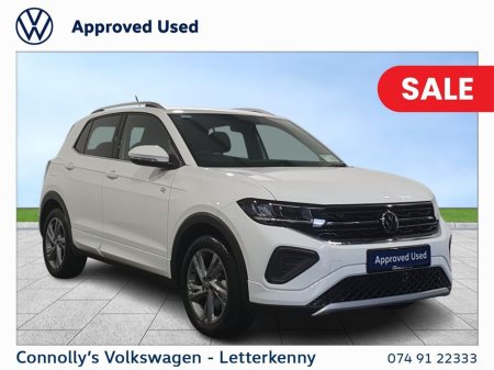 2024 Volkswagen T-Cross R-Line 1.0 TSI 115HP M6F *From €273PM*