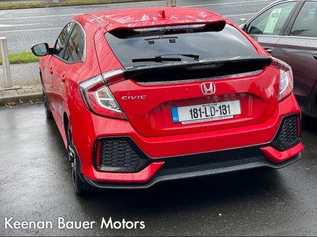 2018 Honda Civic 5DR 1.0 SMART PLUS €16,500