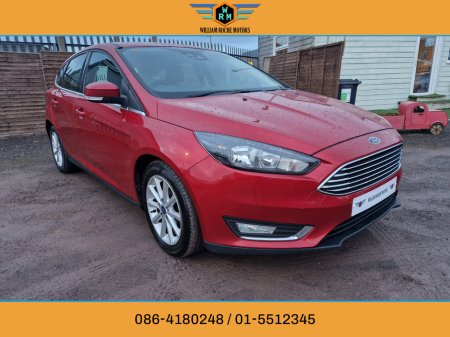 2018 Ford Focus 1.5 TDCI TITANIUM S/S 12 120PS 5DR €8,495