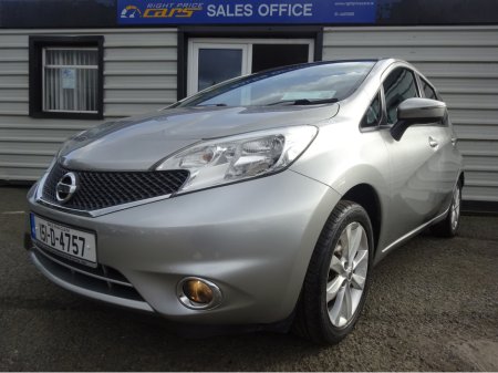 2015 Nissan Note 1.2 PETROL SV 5 DOOR LOW MILEAGE KEY 128 €7,950