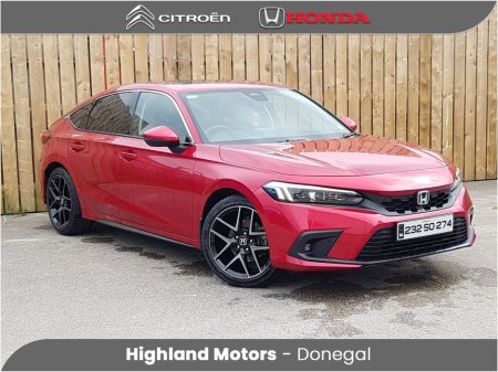 2023 Honda Civic 2.0 i-MMD Hybrid Advance * LOW KMS * LEATHER INTERIOR * IRISH CAR *