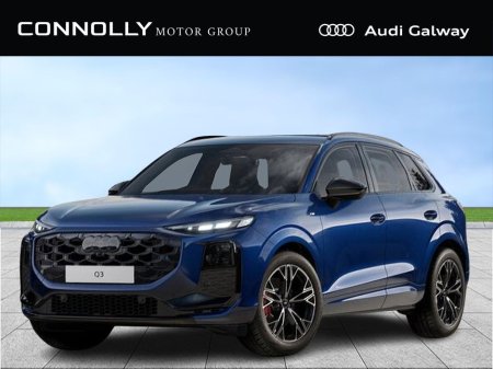 2026 Audi Q3 €595 p/m - S-LINE TDI AUTO €65,450