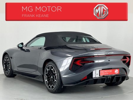 2026 MG Cyberster MG CYBERSTER SINGLE MOTOR**7 YEAR WARRANTY**SCISSOR DOORS**LAUNCH CONTROL**FULLY ELECTRIC HOOD**8 SPEAKER BOSE SOUND SYSTEM**WRAPAROUND 3 SCREEN COCKPIT**ADAPTIVE CRUSIE CONTROL** €70,750 thumbnail