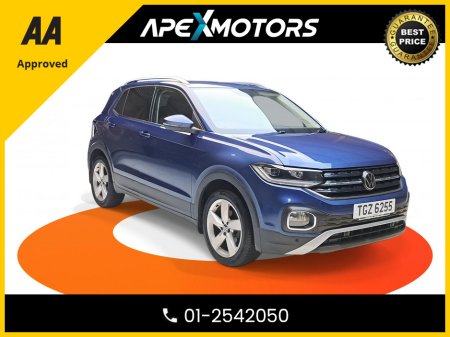 2021 Volkswagen T-Cross FINANCE ARRANGED * IRISH CAR * TOP-SPEC SEL TSI * NEW NCT AUG-27 * AA APPROVED * 101 SAFETY CHECKLIST * IMMACULATE * LOW LOW MILES * CRUISE CONTROL and SPEED LIMITER * 2-KEYS * LOW TAX * 12-MONTH ROAD