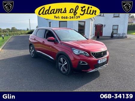 2019 Peugeot 3008 ALLURE 1.5 BLUE HDI 130 6 6.2 4DR €17,950