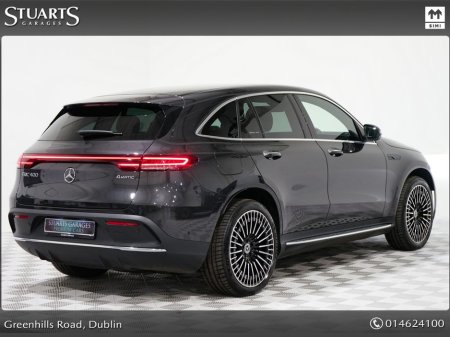 2023 Mercedes-Benz EQC EQC 400 AMG LINE: SELENITE GREY METALLIC WITH BLACK LEATHER, SUNROOF, 21” DIAMOND CUT TURBINE ALLOYS, SIDE RUNNING BOARDS, KEYLESS ENTRY €44,945 thumbnail