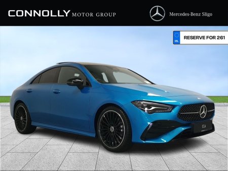 2026 Mercedes-Benz CLA Class 180D AMG - Pan Roof - Hyper Blue