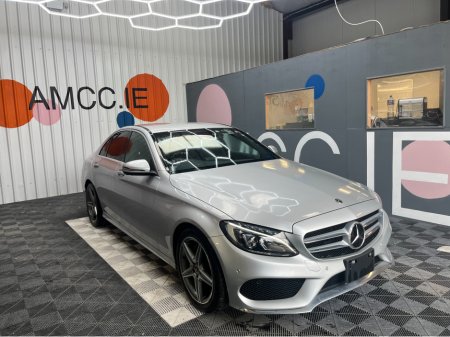 2017 Mercedes-Benz C Class MERCEDES C CLASS AUTOMATIC AMG LINE C180 / 35k KMs  / HEATED SEATS , REVERSE CAMERA , ADAPTIVE CRUISE & MORE €25,950