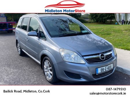 2009 Opel Zafira NCT 03-26 CLUB 1.7 CDTI 125bhp NEW TIMING BELT €2,950