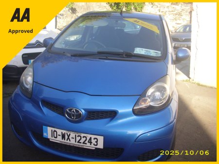 2010 Toyota Aygo 1.0 VVT-I BLUE 5DR €3,950