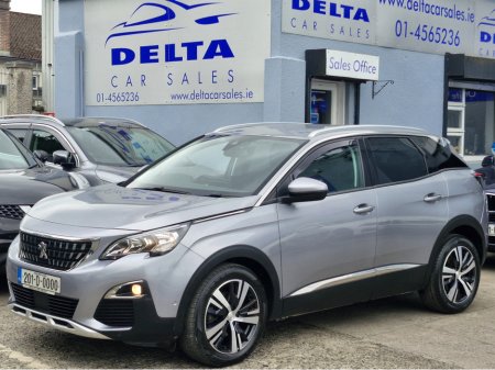 2020 Peugeot 3008 ALLURE 1.5 BLUE HDI 130BHP MANUAL NCT 07/27 FINANCE AVAILABLE @ €90 PER WEEK REVERSE CAMERA/ HALF LEATHER SEATS/ TOUCH SCREEN MEDIA/ ANDROID AUTO/ APPLE CAR PLAY/ HISTORY CHECKED