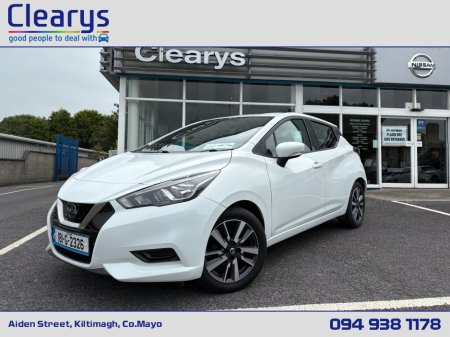 2018 Nissan Micra 1.0 SV 4DR  ** 24 MONTH AA WARRANTY AVAILABLE ** €12,500