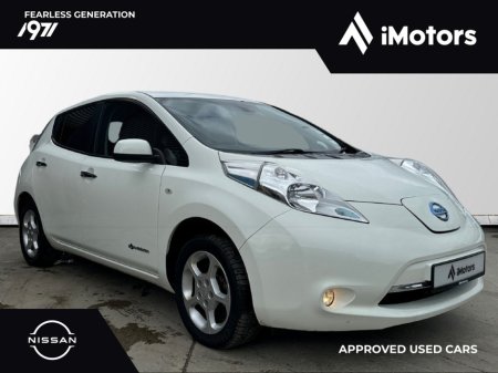 2017 Nissan Leaf Nissan Leaf 30kWh SV | Electric Hatchback | Cold Pack | Auto | White | Letterkenny €7,900