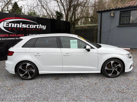 2019 Audi A3 SLINE 1.4 TFSI AUTOMATIC // IMMACULATE CONDITION 1 OWNER CAR FROM NEW // ALLOYS // HALF LEATHER // AIR-CON // PADDLE SHIFT // VIRTUAL COCKPIT // ADAPTIVE CRUISE // MFSW // ENNISCORTHY AUTO CENTRE