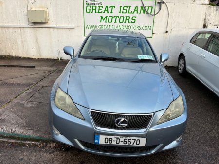 2008 Lexus IS 250 EXECUTIVE 4DR AUTO €1,950