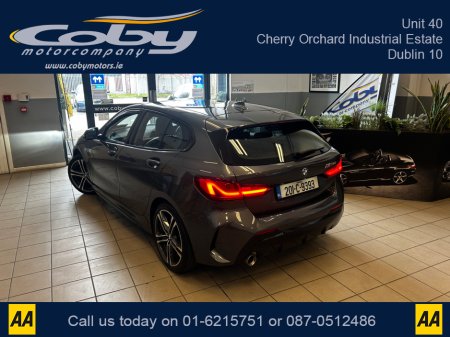2020 BMW 1 Series I M SPORT 5DR Petrol Manual. Immaculate Car with only 62km, NCTd, Service History. Full M Sport Spec, Sat Nav, Cruise Control, Heated Seats, MFSW, Media, Parking Sensors, Full Electrics and much more. €23,950