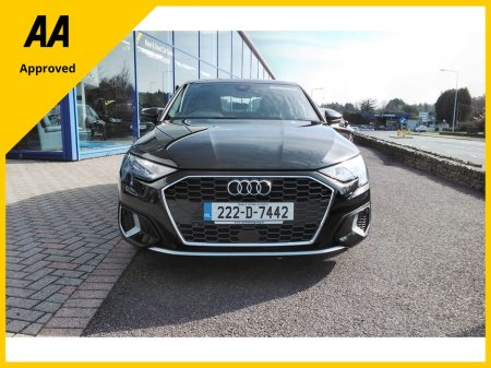 2022 Audi A3 Sportback 30TFSI 110HP SE 4DR €27,995