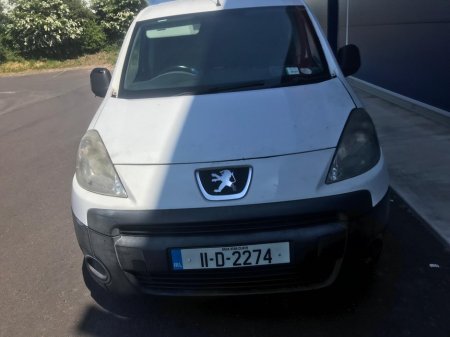 2011 Peugeot Partner B9 1.6 HDI 75 VAN LEVEL 1 4DR €2,450