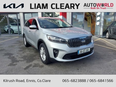 2019 Kia Sorento K1 2.2D 4WD 5DR €27,500