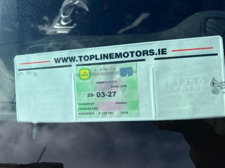 2019 Mercedes-Benz E Class ==STUNNING E220 AMG LINE AUTO //NCT//IMMACULATE== €31,950