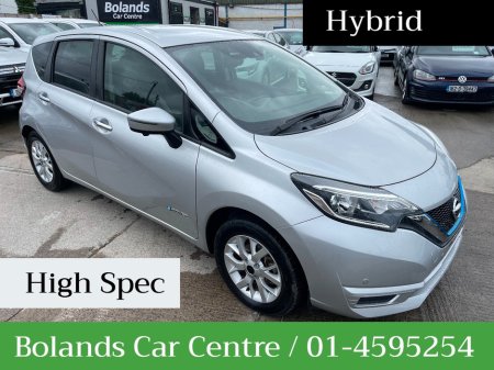 2020 Nissan Note (High Spec) HYBRID 1.2 AUTOMATIC 5DR MODEL  www.bolandscarcentre.ie €12,900