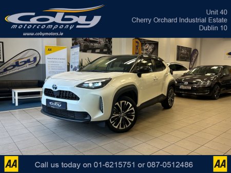 2020 Toyota Yaris Cross 1.5 Hybrid5DR Auto. 1 Owner Only 63km, New NCT, Alloy Wheels, MFSW, Sat Nav, Reverse Camera, Full Electrics, Cruise Control, Climate Control, Heated Seats, Half Leather, Mirror Link, BT, and more. €23,950