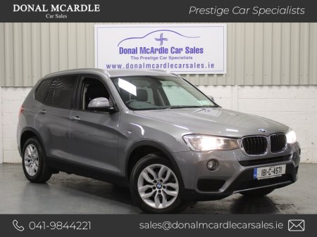 2018 BMW X3 SDRIVE18D SE 2 ZX3I 4DR AUTO €25,950