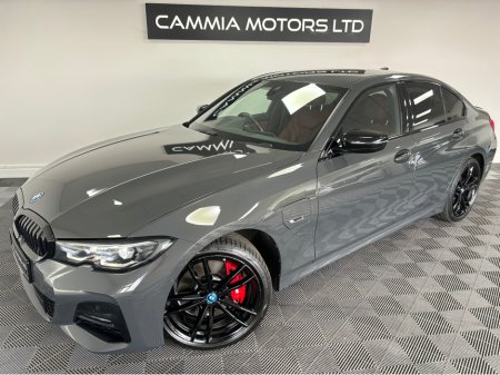 2022 BMW 3 Series BMW 330E PRO PACK M-SPORT PETROL PLUG IN HYBRID*RED LEATHER HEATED SEATS*HEADS UP DISPLAY*REVERSE CAMERA*DRIVE MODES*TRADE INS WELCOME FINANCE AVAILABLE* €40,950