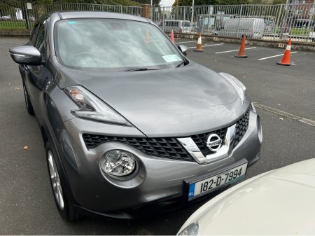2018 Nissan Juke 1.2 PREMIUM//ONLY 52000KLMS///LEATHER ALCANTARA INTERIOR///SAT NAV///CLIMATE AIR CON//I LADY IRISH OWNER WITH NCT 7/2026 AND LOW TAX////GEORGEOUS CAR €10,950