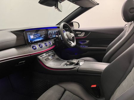 2019 Mercedes-Benz E Class 220d AMG Cabriolet - Reversing Camera - Ambient Lighting - Sat Nav - Climate Control - Electric Heated Memory Seats - Cruise Control - Auto Lights/Wipers - €48,950 or €49,900 with Supagard Vehicle Pro €47,950 thumbnail