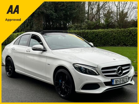 2018 Mercedes-Benz C Class C350e PREMIUM AUTO *PAN ROOF*ELECTRIC SEATS*UPGRADED ALLOYS*AA APPROVED*