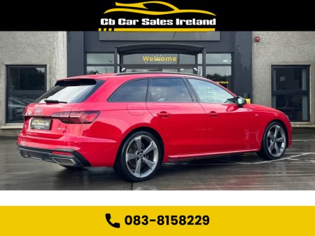 2021 Audi A4 2.0 TDI 35 Black Edition Estate 5dr Diesel S Tronic Euro 6 (s/s) (163 ps) VIRTUAL COCKPIT + TANGO RED + HEATED SEATS + REVERSE CAMERA €32,800