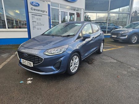 2023 Ford Fiesta TITANIUM 1.0T 100 S6.2 M6 F 4DR