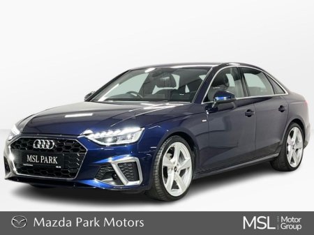 2022 Audi A4 S-Line 30 TDI 136HP S-Tronic - Reversing Camera - Climate Control - Heated Seats - Keyless Start - Apple CarPlay/Android Auto €36,250