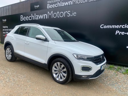 2021 Volkswagen T-Roc 2.0 TDI 150 BHP SPORT DSG // ONE OWNER // DOCUMENTED SERVICE HISTORY // EXCELLENT CONDITION // CRUISE, SUNROOF AND PARKING SENSORS // €22,950