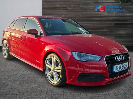 2015 Audi A3 1.4L Petrol Automatic TFSI S-Line €14,950
