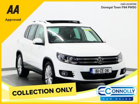 2016 Volkswagen Tiguan *15* SPORT 2.0 TDI 110HP MANUAL 6SPEED FWD 4DR €14,990