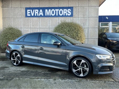 2019 Audi A3 S-LINE BLACK EDITION SALOON AUTOMATIC 1.4 PETROL //HIGH SPEC//LOW MILES//HALF LEATHER HEATED SEATS//KEYLESS ENTRY//ADAPTIVE CRUISE CONTROL//
